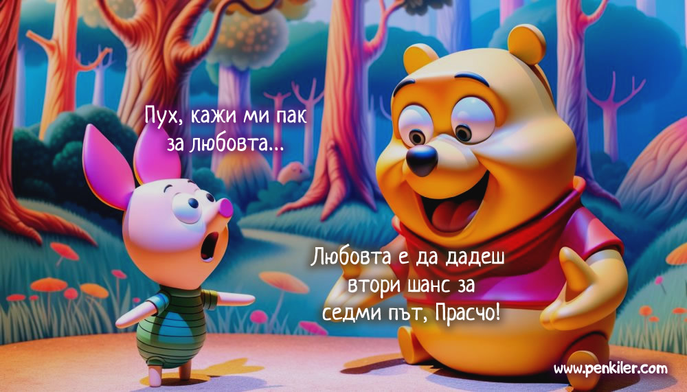 Печо Пух за любовта