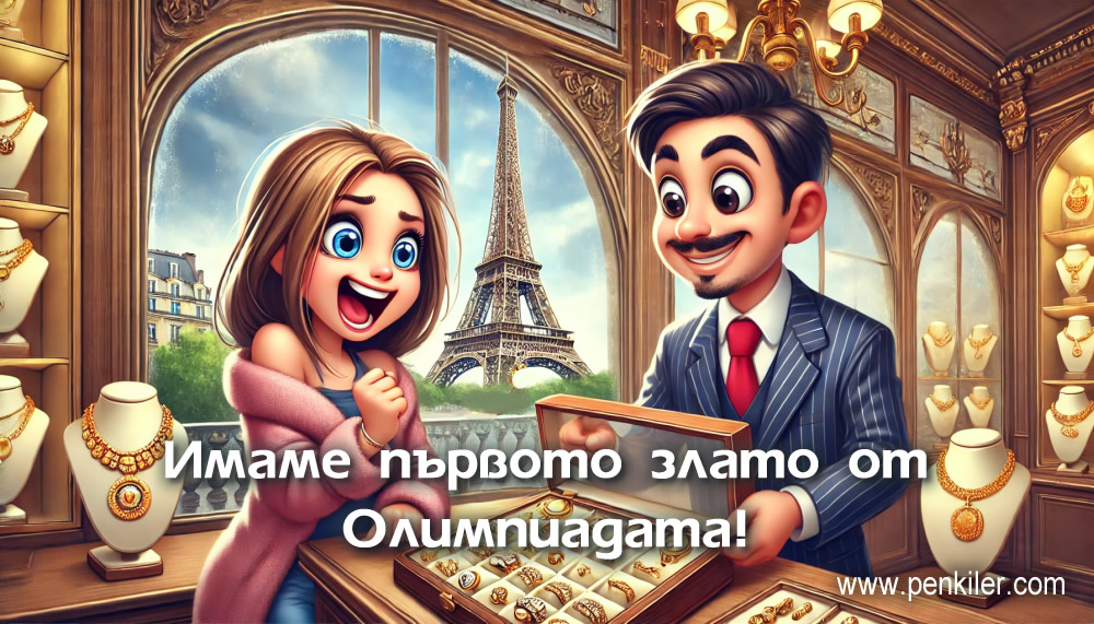 Първото злато от Олимпиадата!