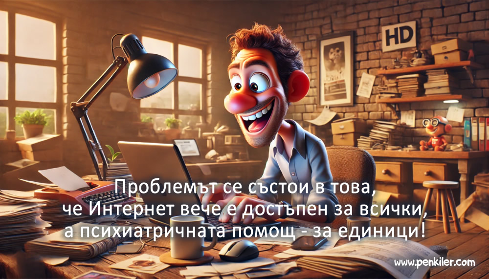 Проблемът с Интернет