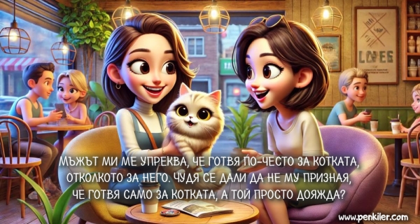 За кого готвя...