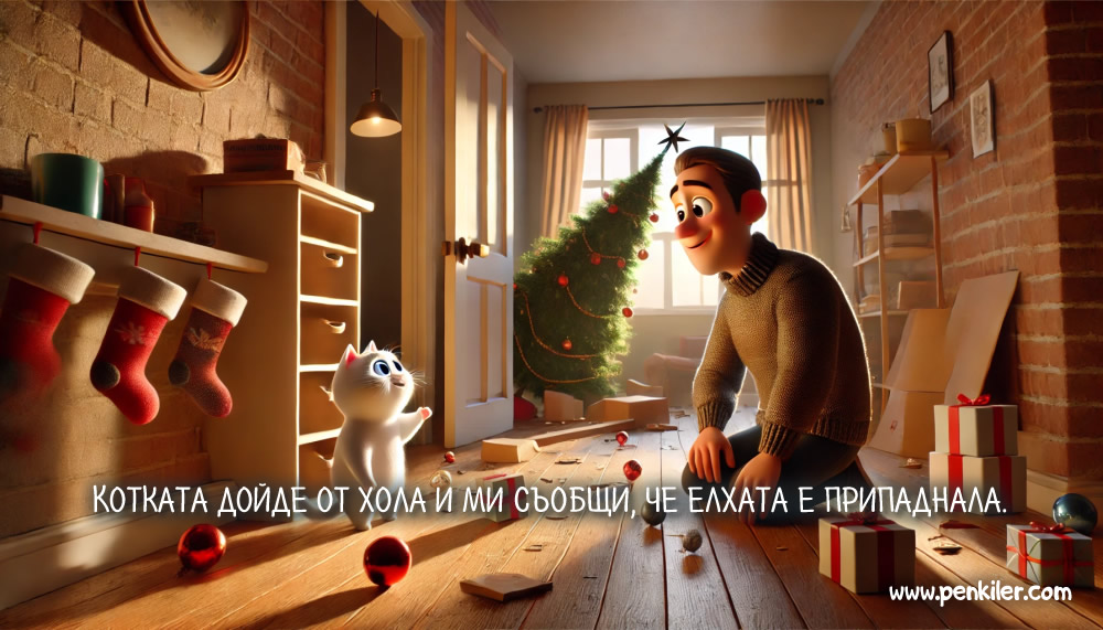 На елхата й прилоша...