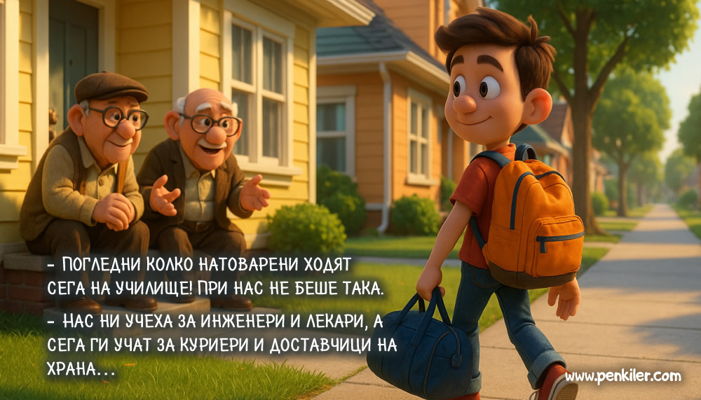 Преди и сега
